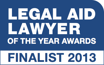 Legal Aid Lawyer Finalist 2013
